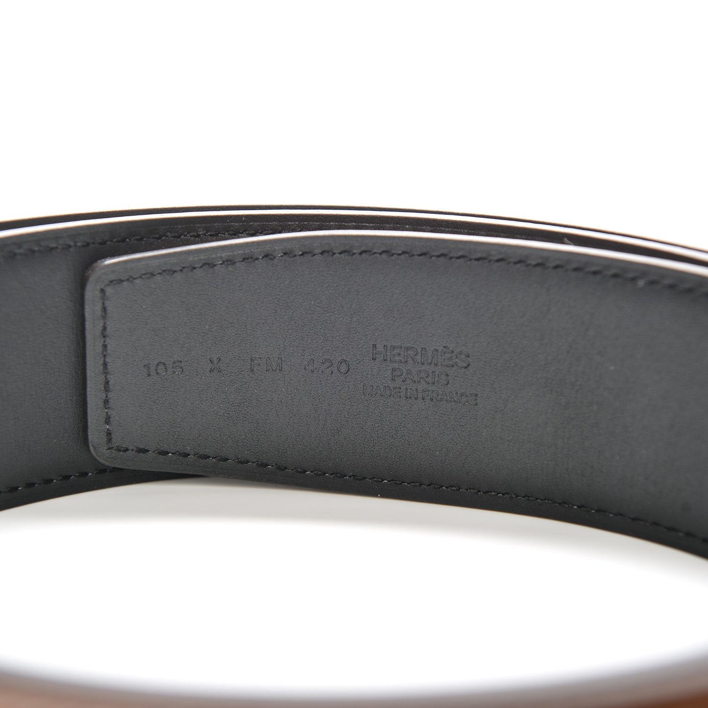 Epsom Chamonix 42mm Belt Strap 105 Gold Black