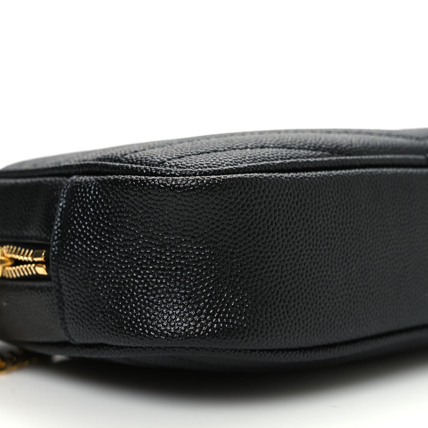 Saint Laurent Grain De Poudre Matelasse Monogram Mini Lou Camera Bag Black 9 of 10