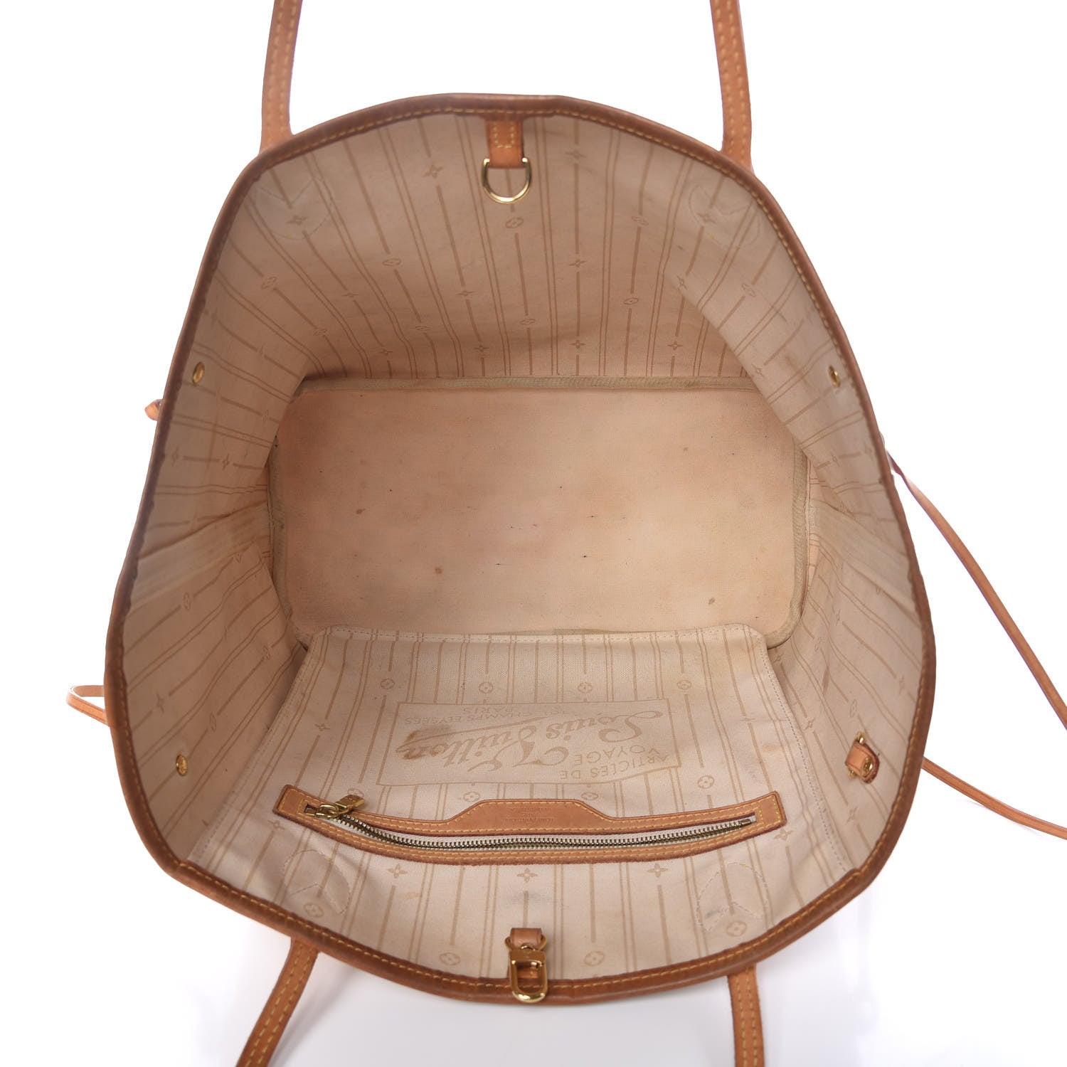 Louis Vuitton Damier Azur Neverfull MM 5 of 26