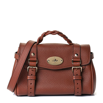 Mulberry Heavy Grain Mini Alexa Chestnut 1 of 25
