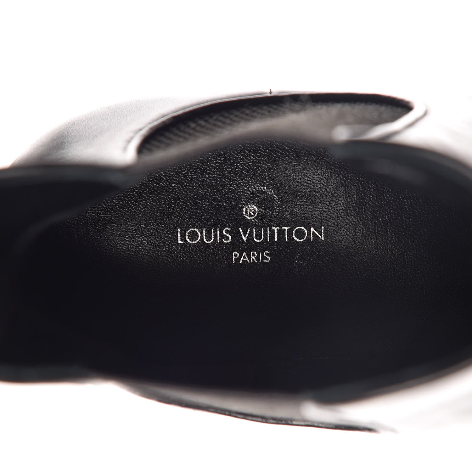 Louis Vuitton Calfskin Prime Time Flat Ankle Boots 37 Black 7 of 7