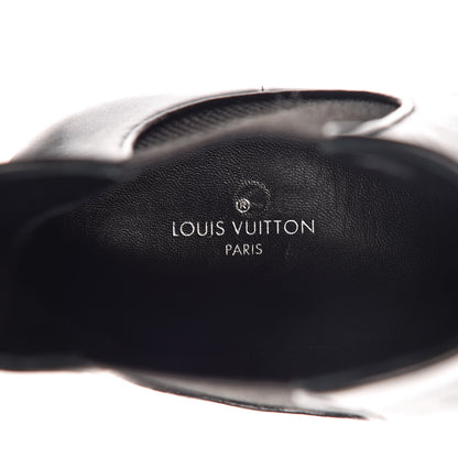 Louis Vuitton Calfskin Prime Time Flat Ankle Boots 37 Black 7 of 7