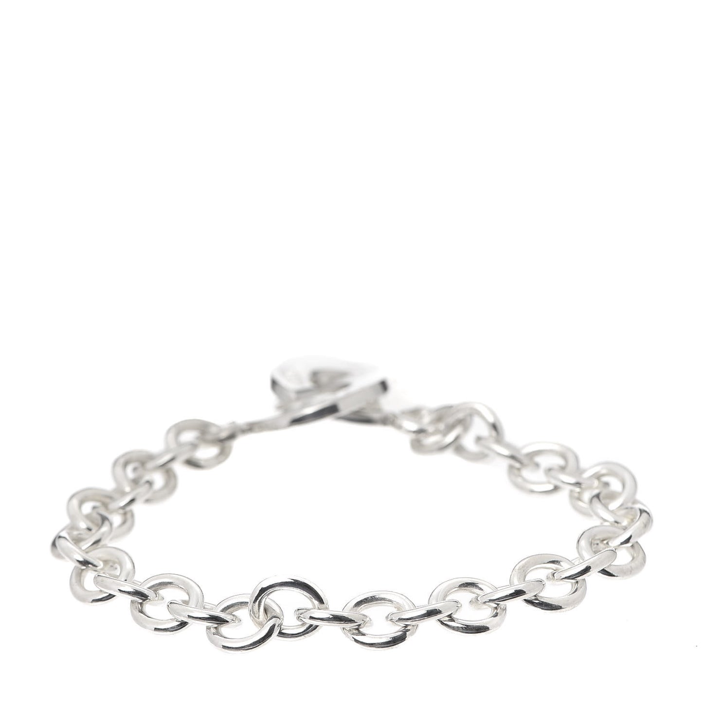Sterling Silver 1837 Circle Clasp Bracelet