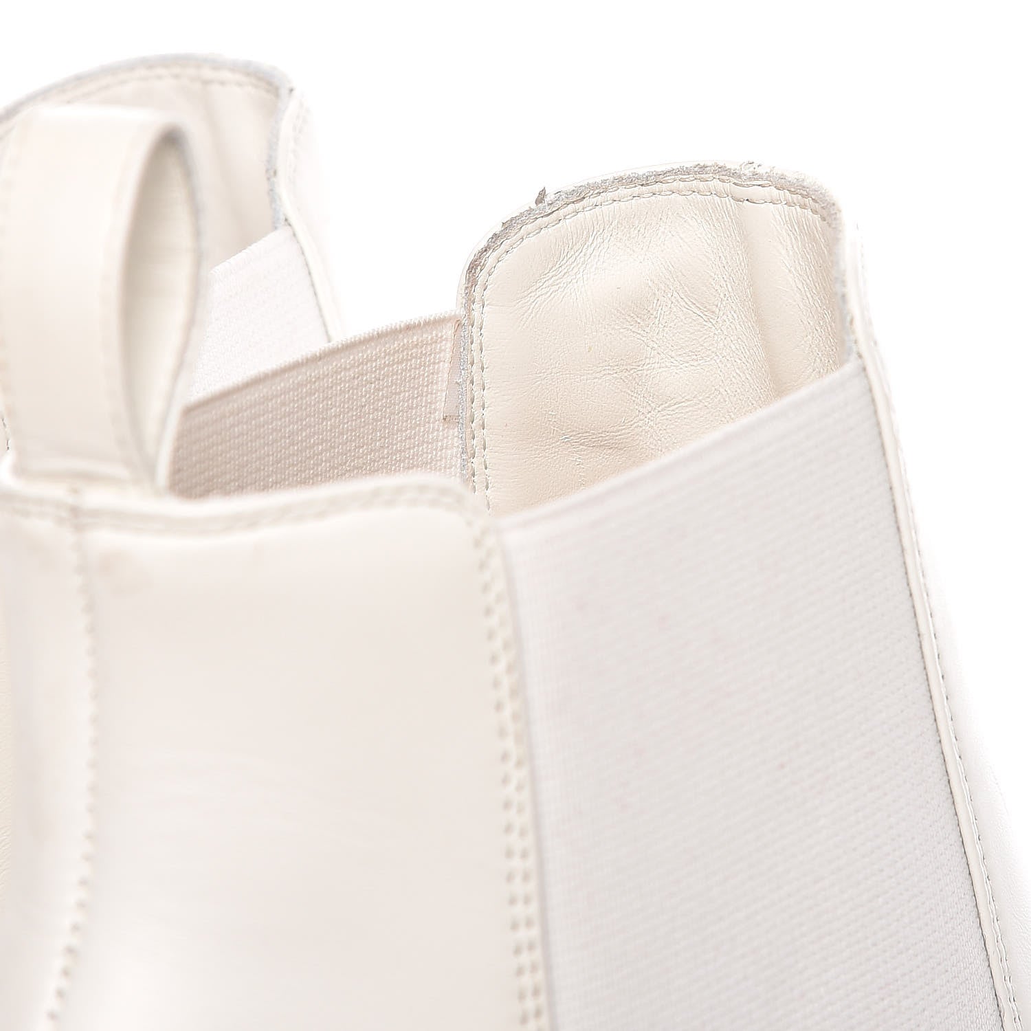Christian Louboutin Calfskin Antispecchio Superchen 70 Booties 38 Snow Silver 8 of 16