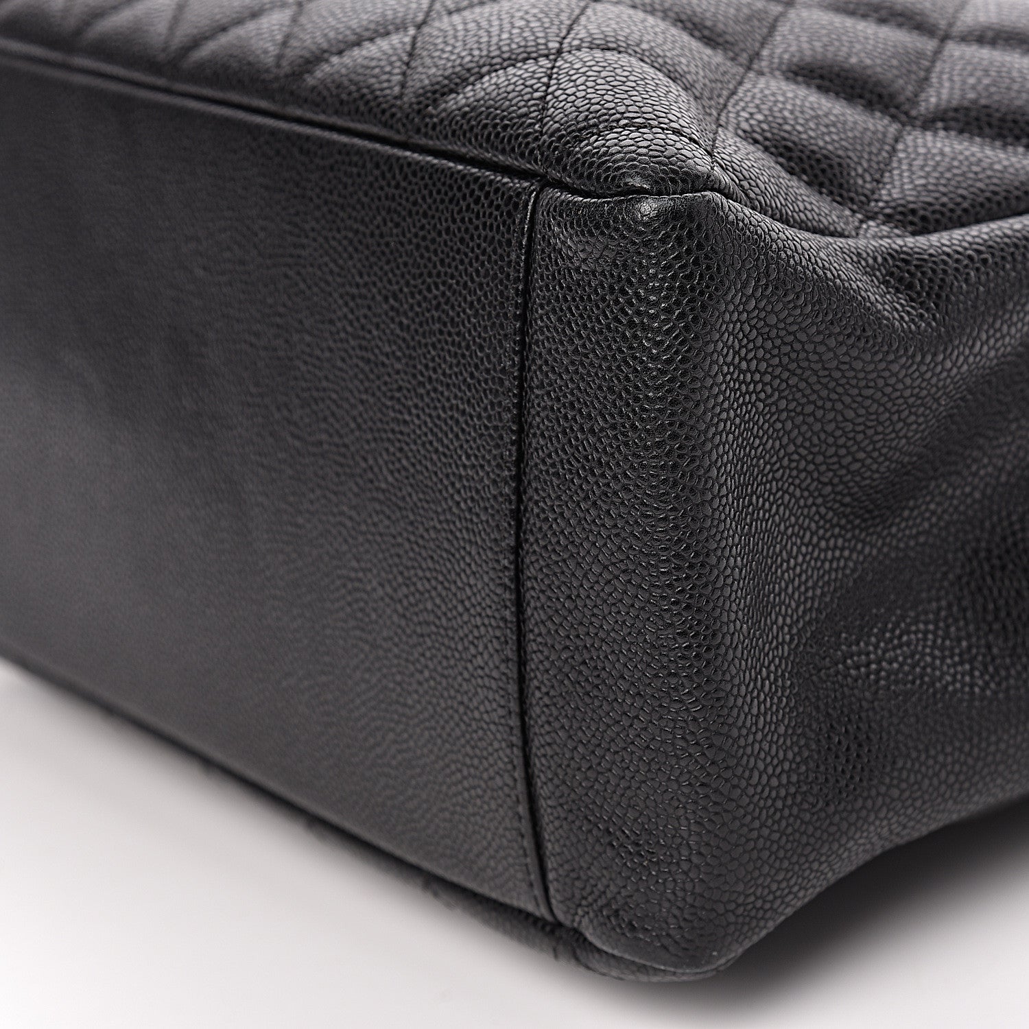 Chanel Caviar Quilted Grand Shopping Tote GST Black 9 of 10