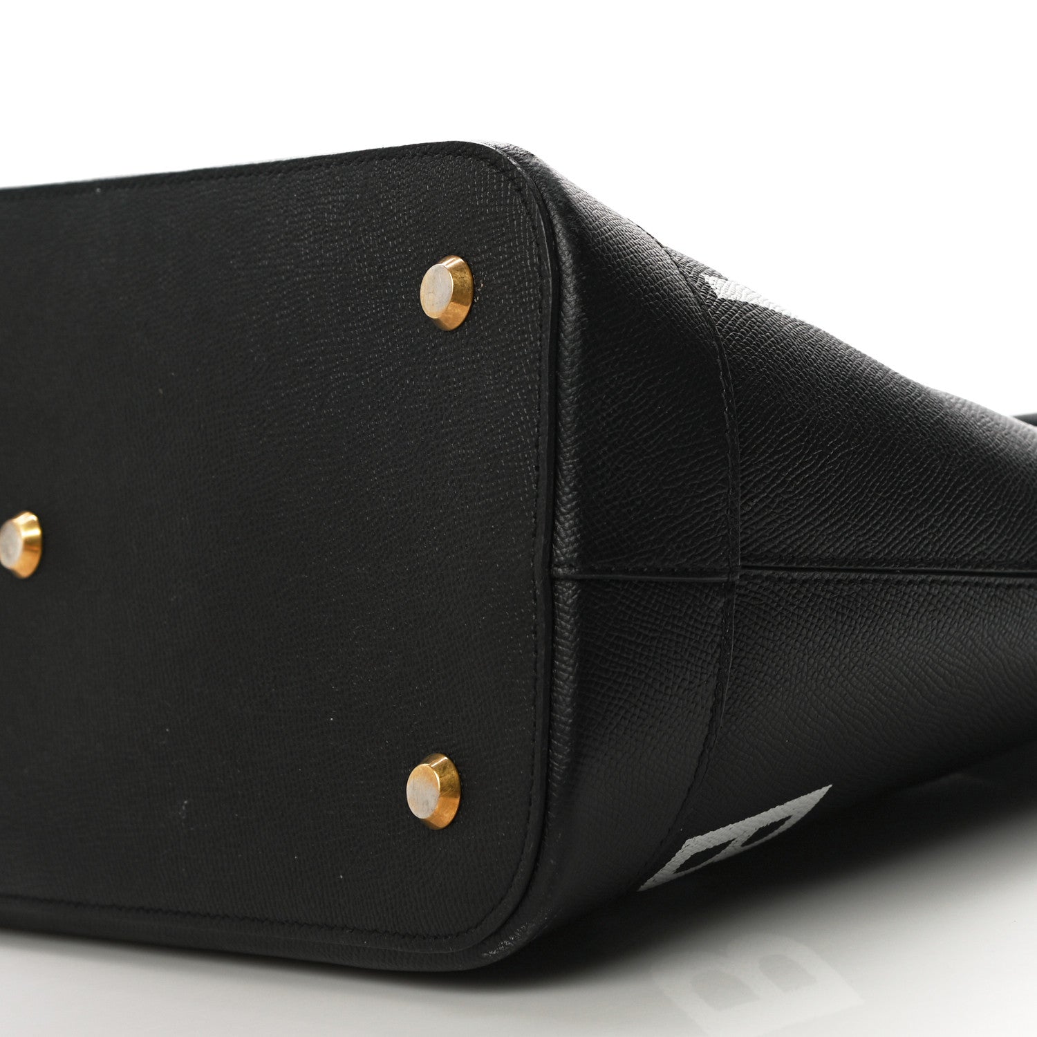 Balenciaga Signature Grained Calfskin Logo M Ville Top Handle Bag Black 9 of 22