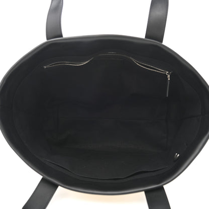 Balenciaga Cotton Canvas Calfskin Cities Paris Jumbo Small Tote Bag White 5 of 10