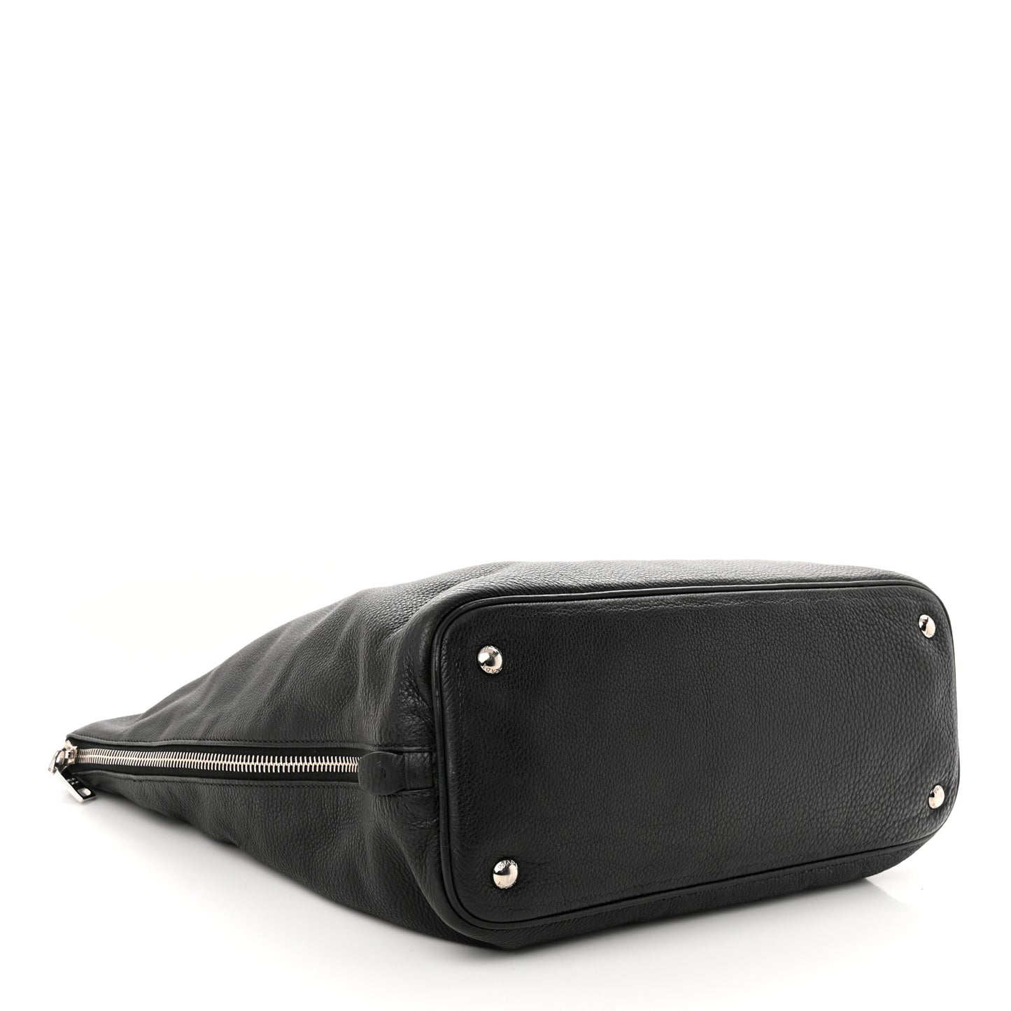 Vitello Daino Tote Black
