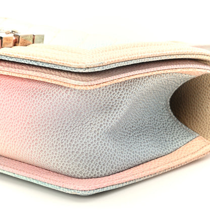 Chanel Caviar Quilted Small Rainbow Boy Flap Pink Multicolor 9 of 10