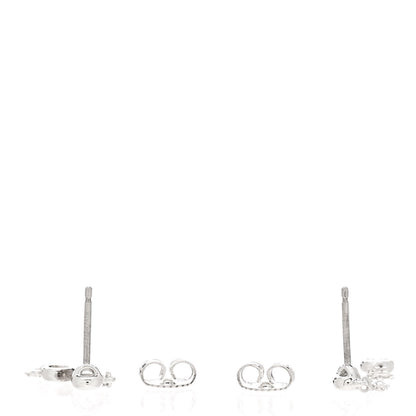 Tiffany Sterling Silver Diamond .24ct Elsa Peretti Diamonds by the Yard Drop Earrings 3 of 7