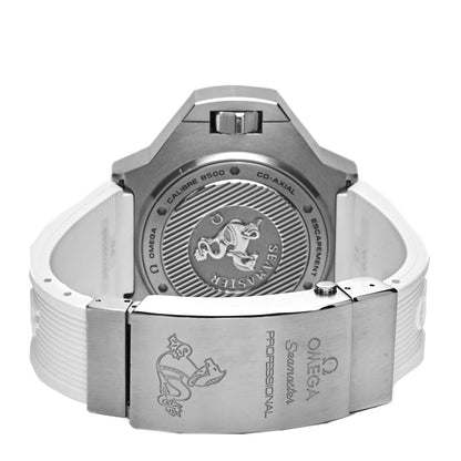 Omega Titanium Rubber 55mm Ploprof 1200M Co-Axial Chronometer Automatic Watch White 224.32.55.21.04.001 3 of 5