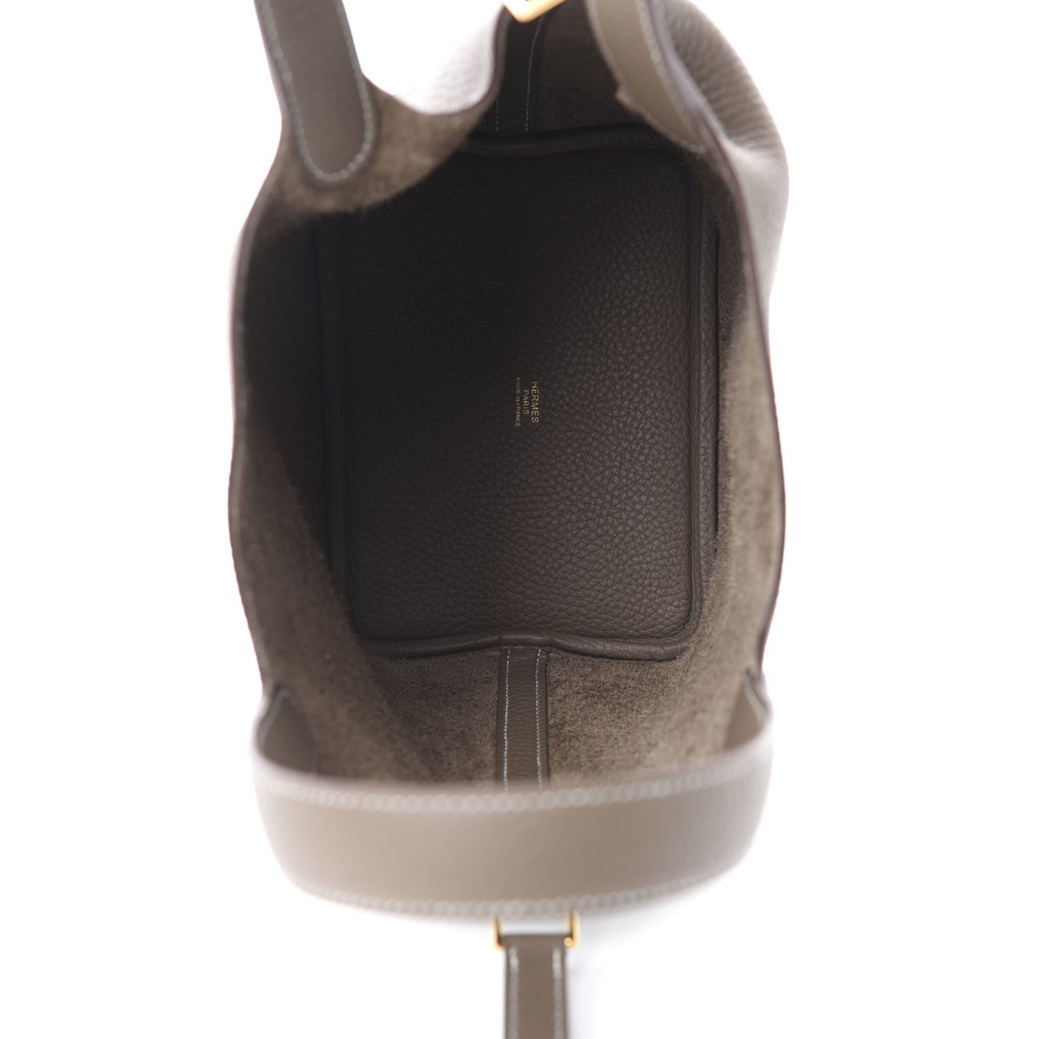 Hermes Taurillon Clemence Picotin Lock 18 PM Etoupe 5 of 11