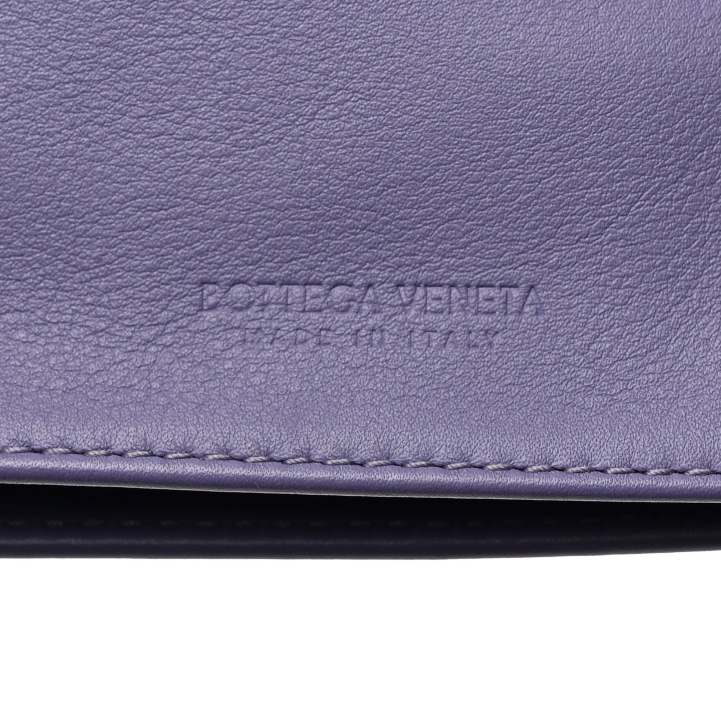 Calfskin Mini BV Twist Lavender