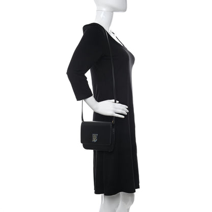Burberry Calfskin Mini TB Bag Black 2 of 9