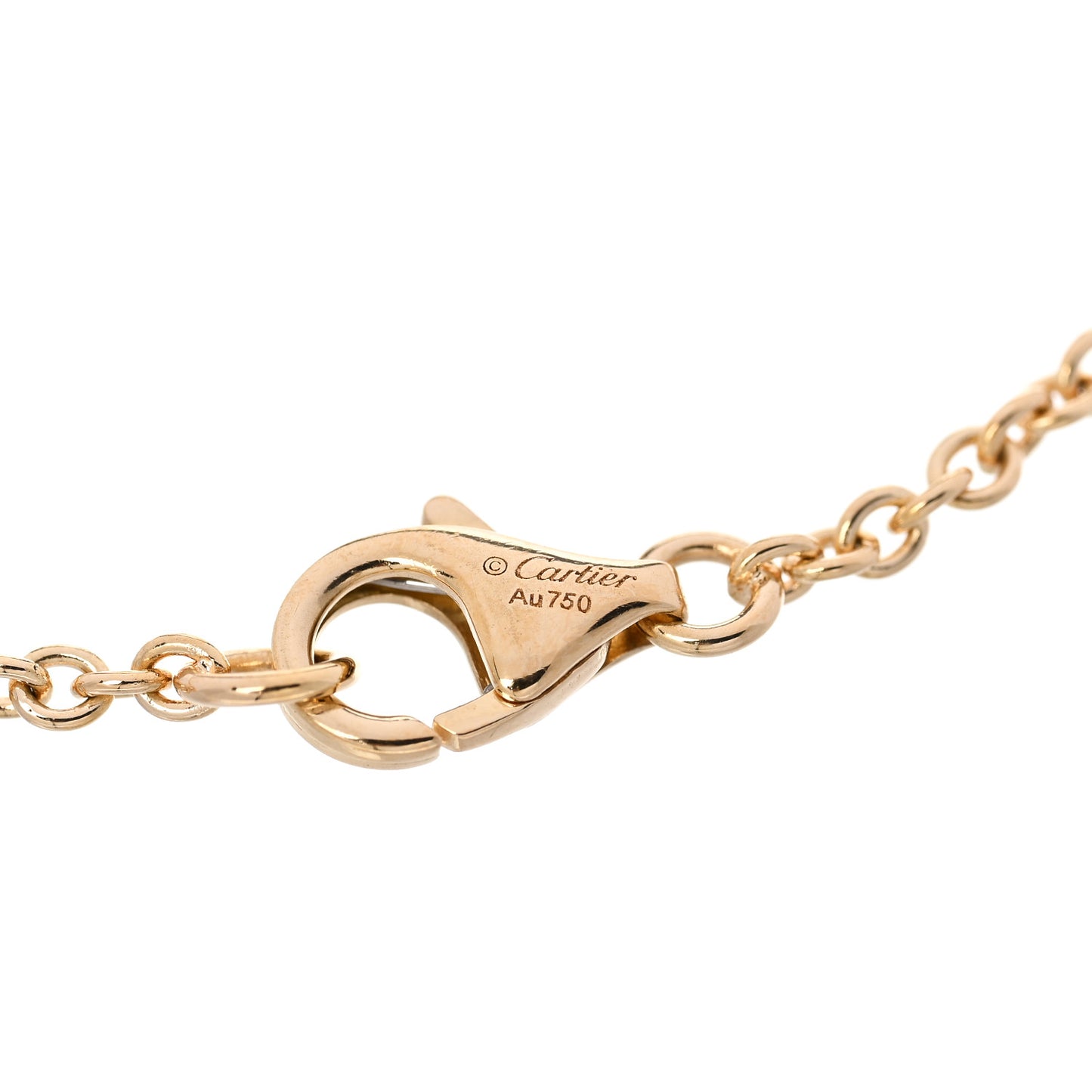 18K Yellow Gold Interlocking LOVE Bracelet