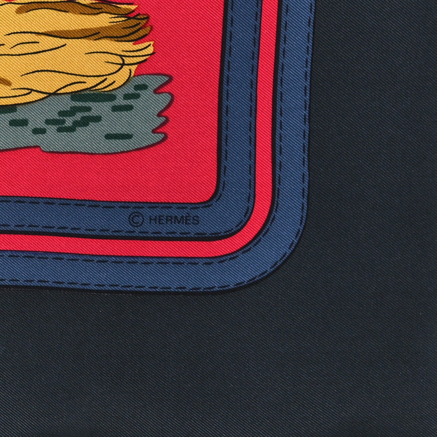 Hermes Silk Ecuries Scarf 90 3 of 4