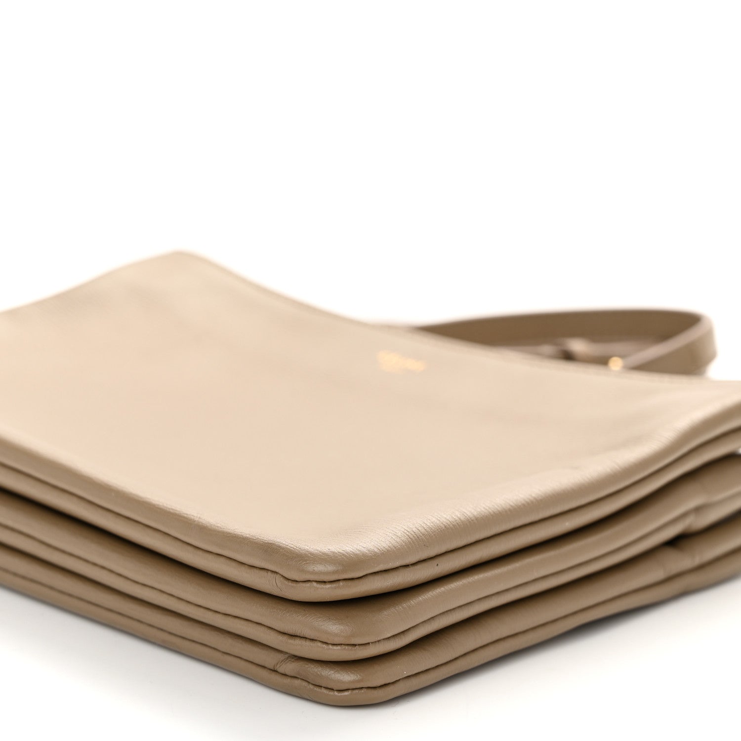 Celine Liege Calfskin Small Trio Crossbody Bag Taupe 11 of 11