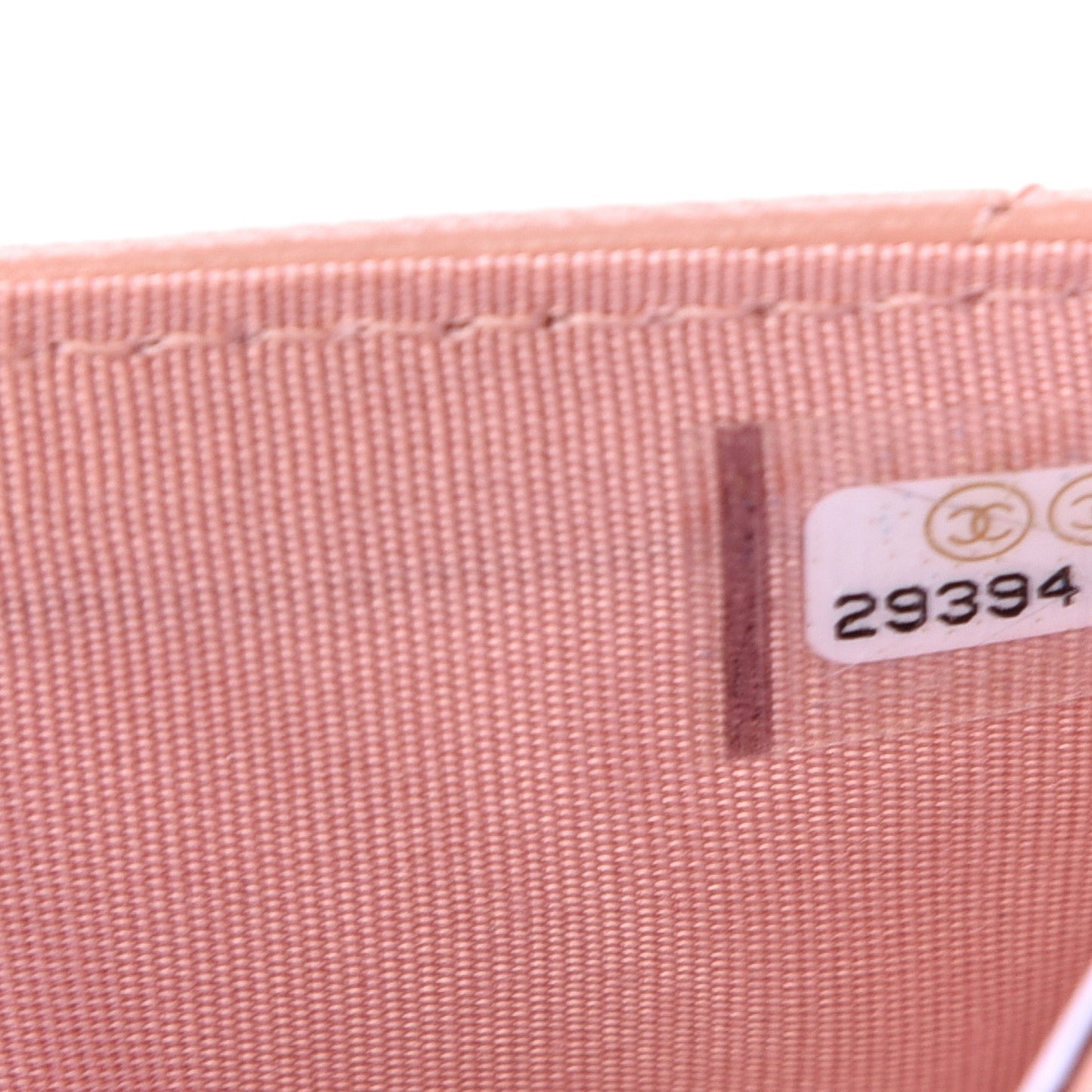 Shiny Goatskin Quilted 19 Flap Wallet Pink