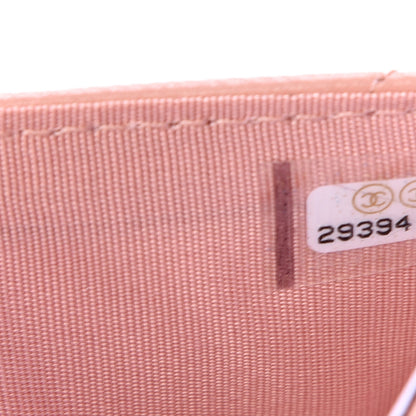 Chanel Shiny Goatskin Quilted 19 Flap Wallet Pink 7 of 8