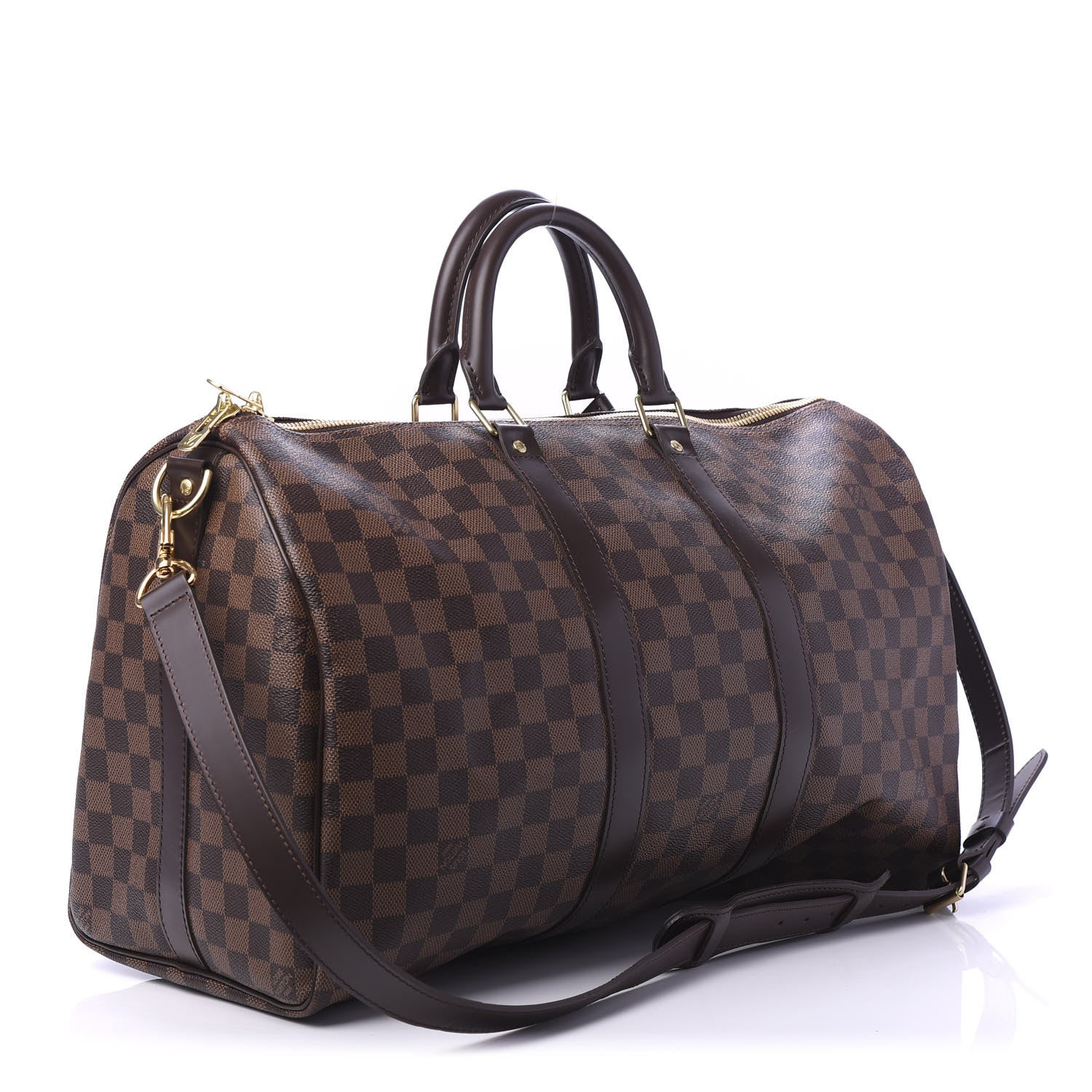 Louis Vuitton Damier Ebene Keepall Bandouliere 45 2 of 10