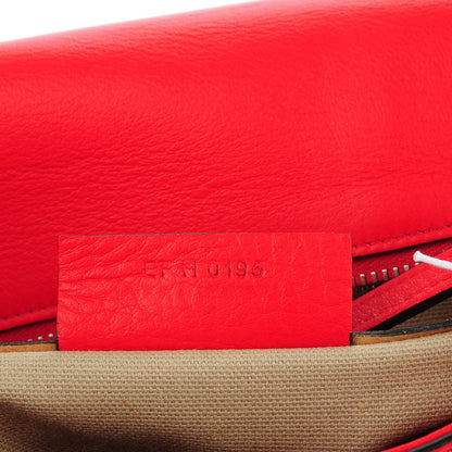 Givenchy Calfskin Small Pandora Pure Flap Bag Red 7 of 7