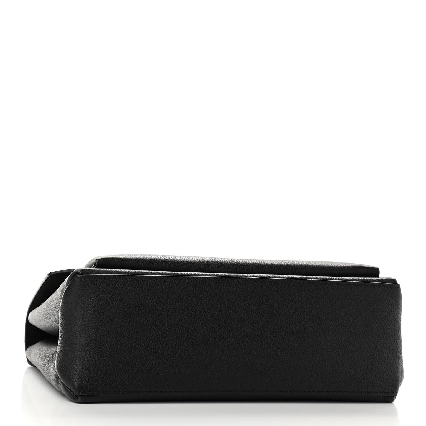 Soft Calfskin My Lockme Top Handle Black