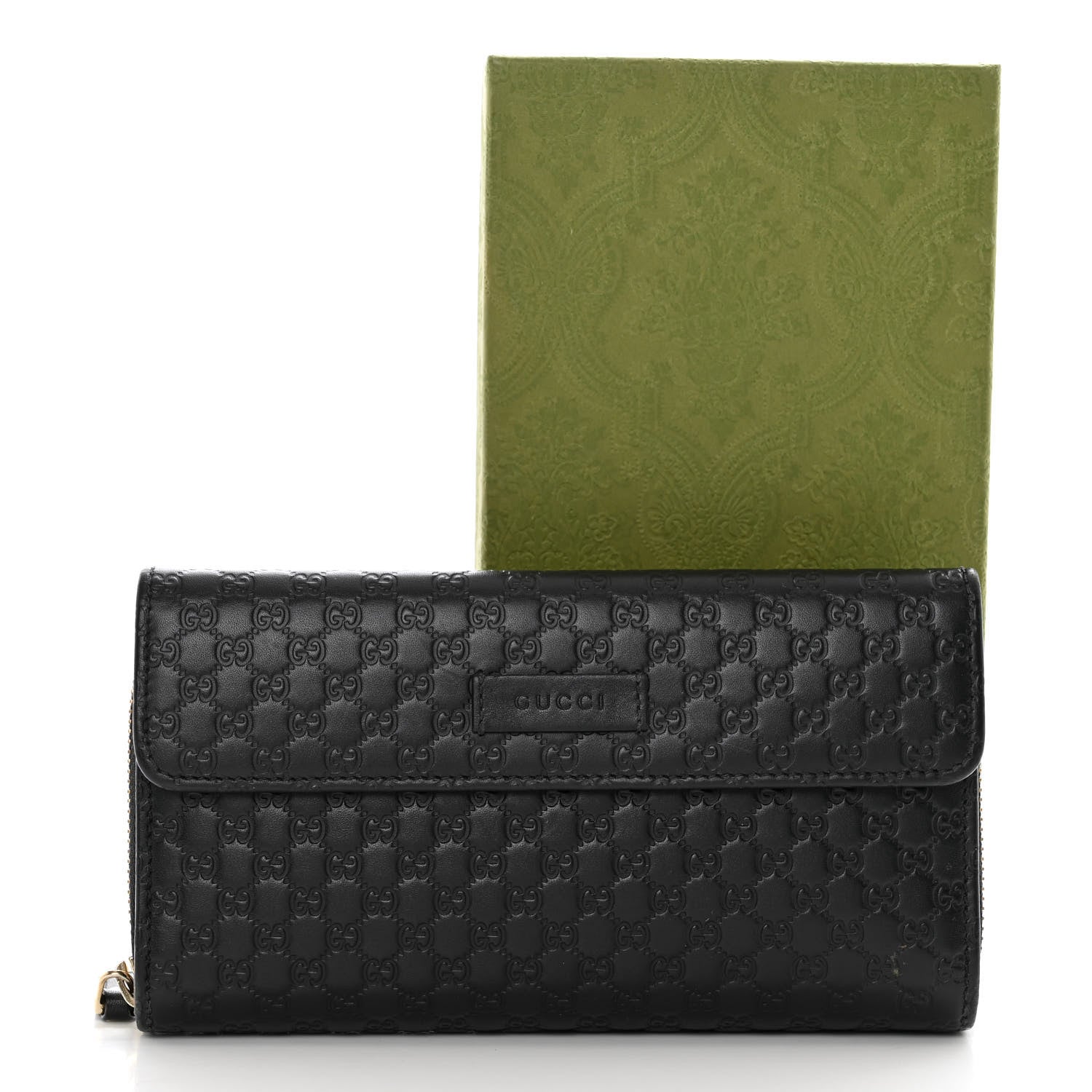 Gucci Soft Microguccissima Continental Zip Wallet Black 24 of 24