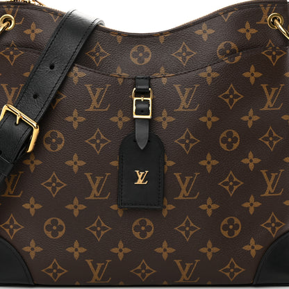 Louis Vuitton Monogram Odeon MM Black 7 of 13