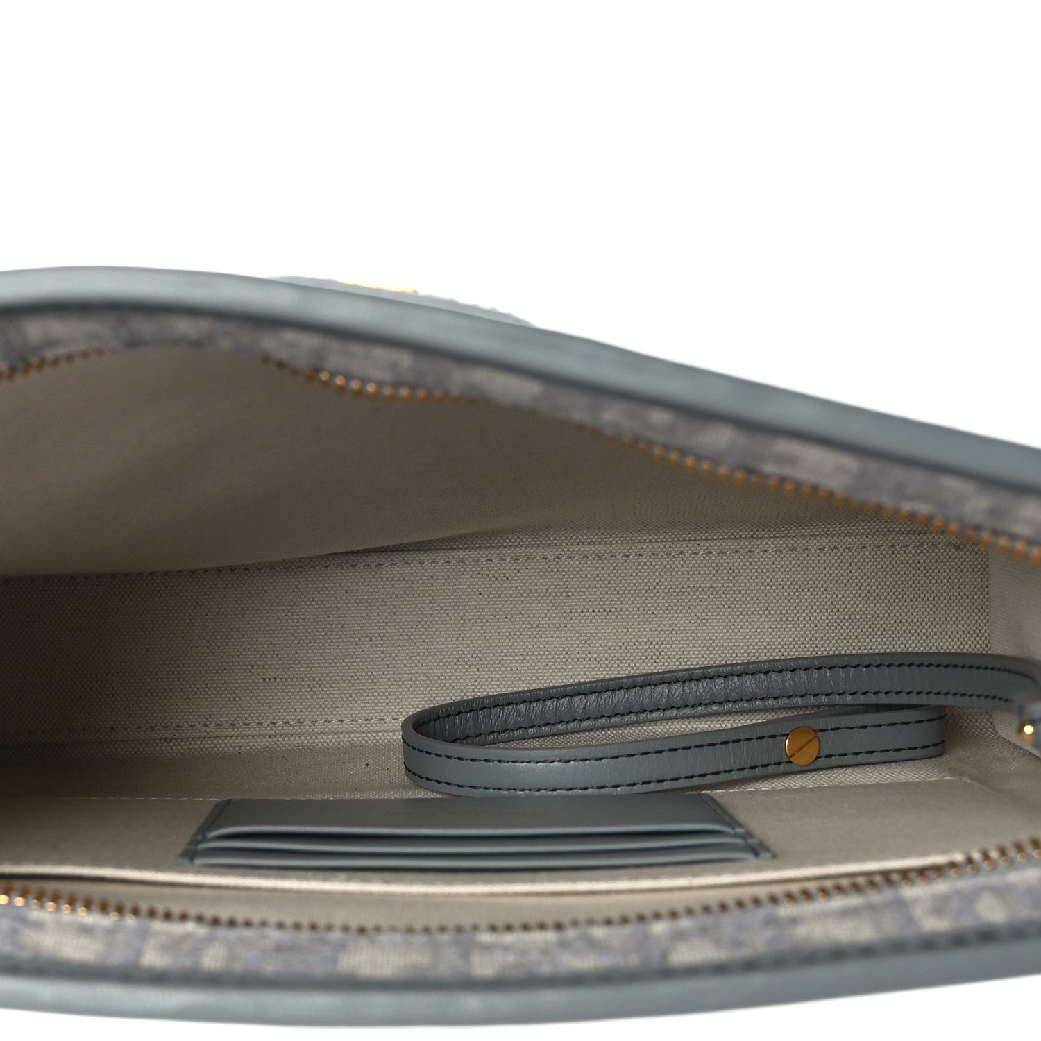 Christian Dior Oblique Medium 30 Montaigne Pouch Grey 5 of 8