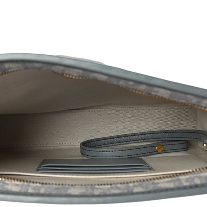 Christian Dior Oblique Medium 30 Montaigne Pouch Grey 5 of 8