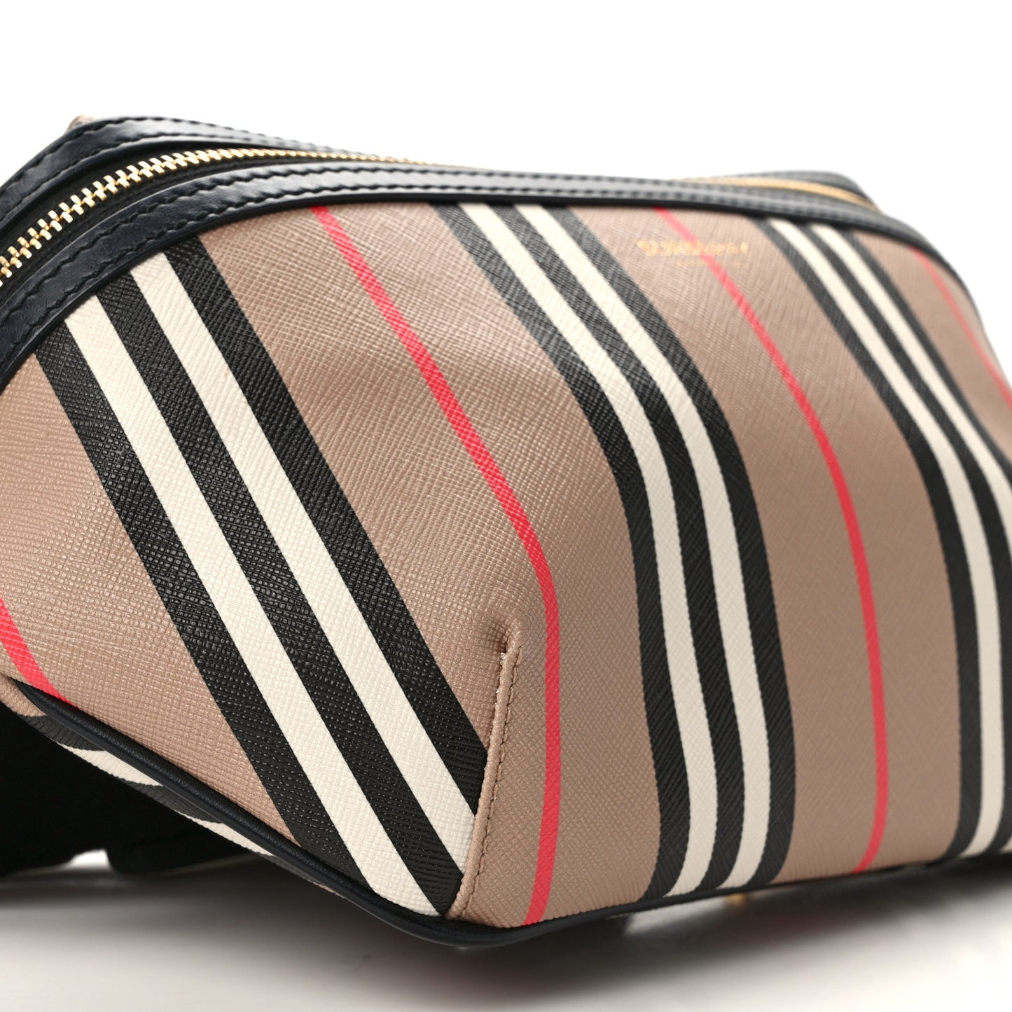 E-Canvas Icon Stripe Sonny Bum Bag Archive Beige