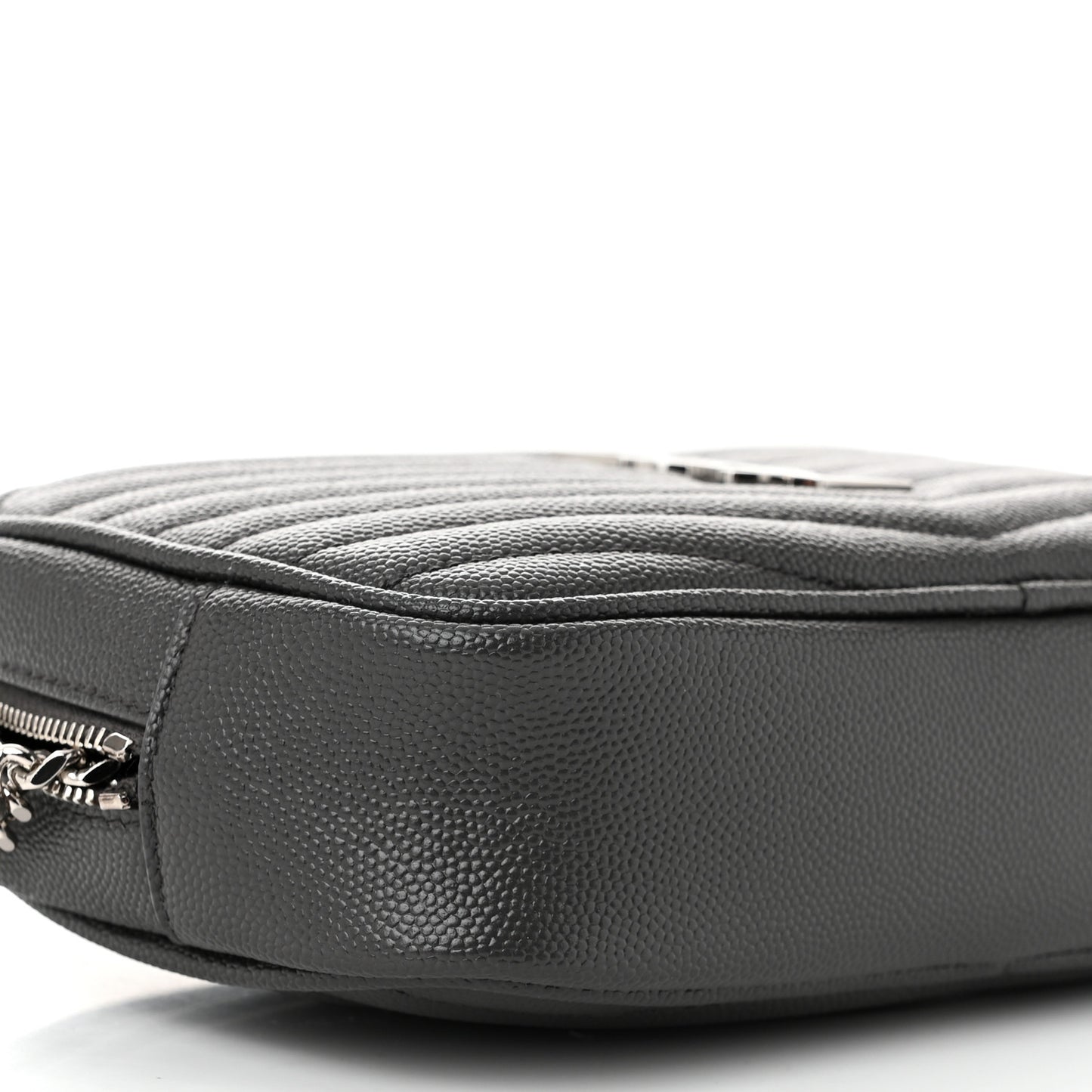 Grain De Poudre Matelasse Monogram Mini Lou Camera Bag Asphalt