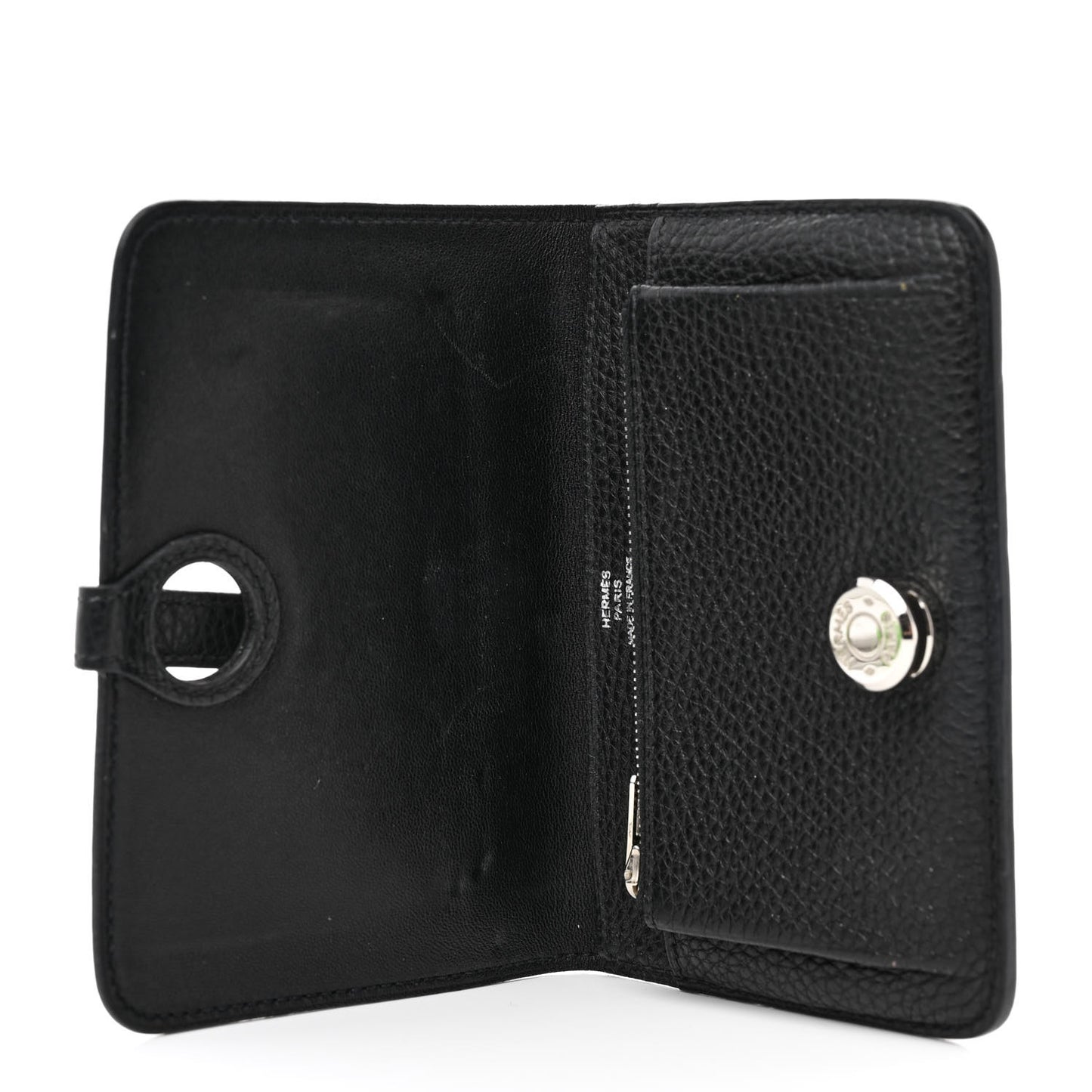Togo Dogon Compact Wallet Black