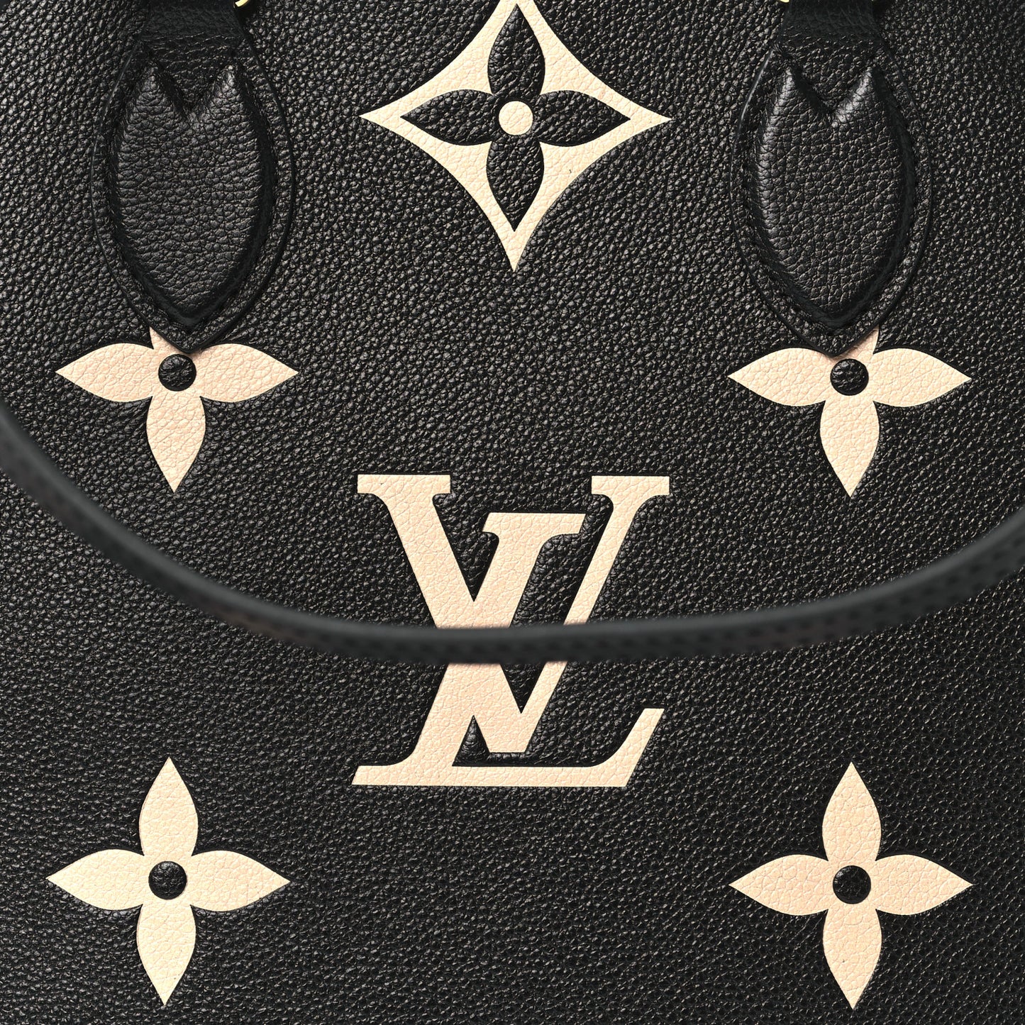 Empreinte Monogram Giant Onthego MM Black Beige