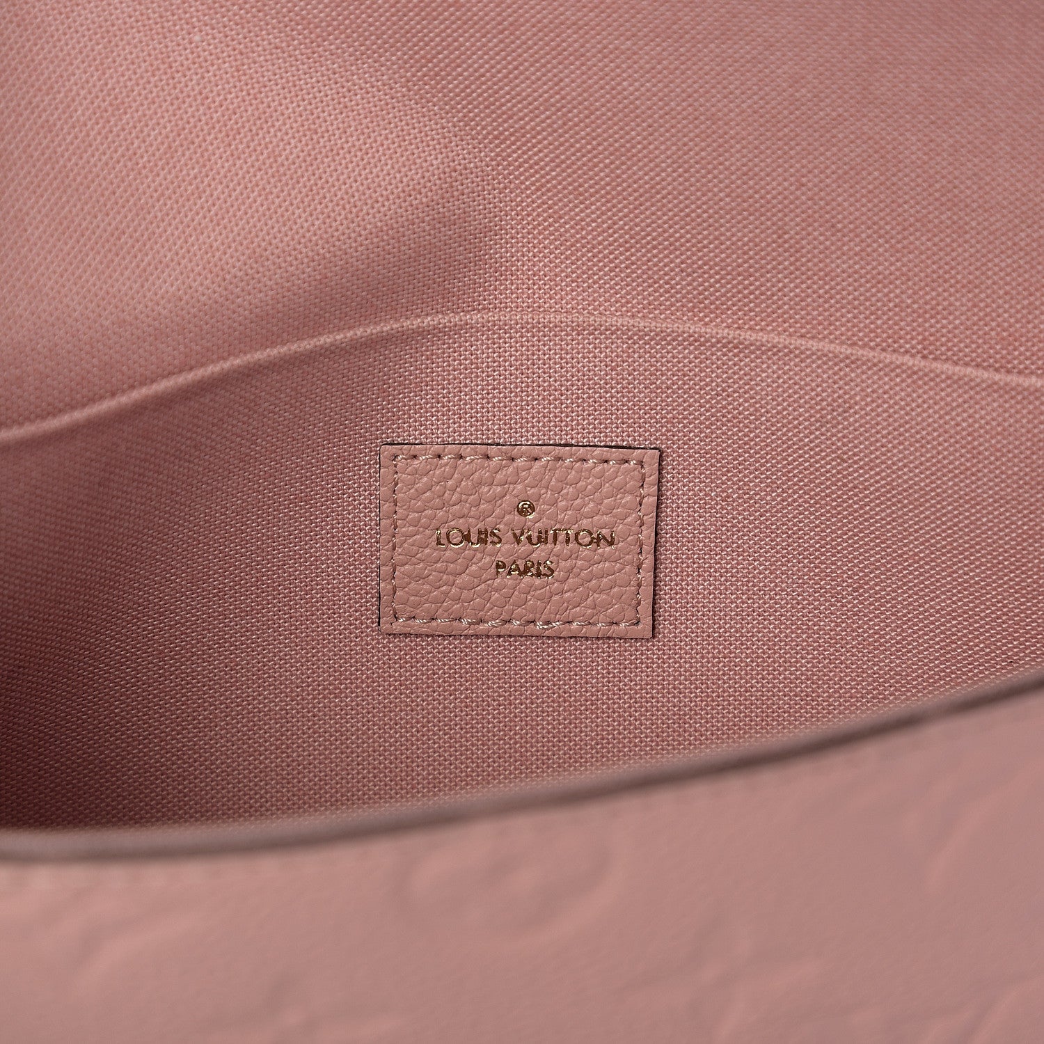 Louis Vuitton Empreinte Pochette Felicie Chain Wallet Rose Poudre 5 of 10
