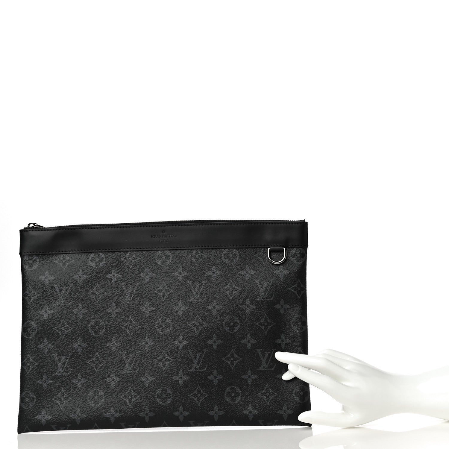 Louis Vuitton Monogram Eclipse Apollo Pochette 2 of 12