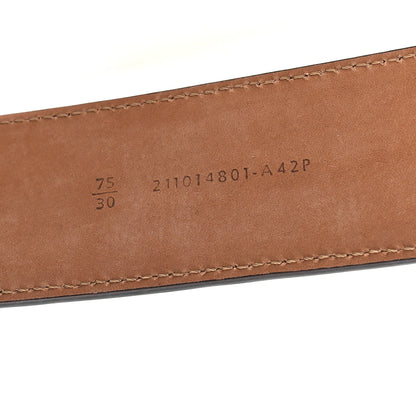 Fendi Calfskin F is Fendi FF 1974 Embossed Belt 75 30 Black 4 of 5