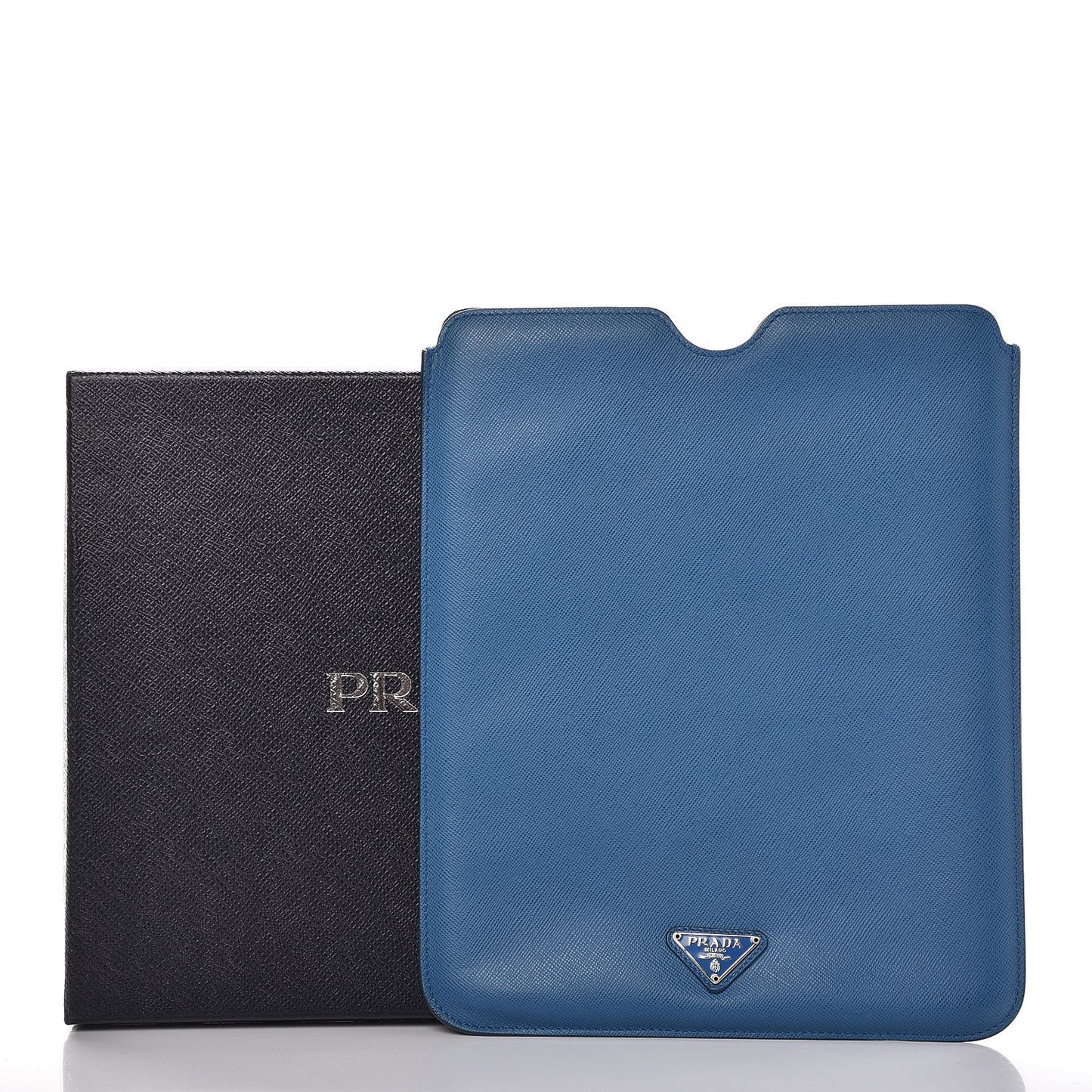 Saffiano iPad Sleeve Case Cobalto