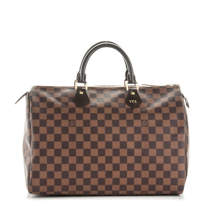 Louis Vuitton Damier Ebene Speedy 35 1 of 9