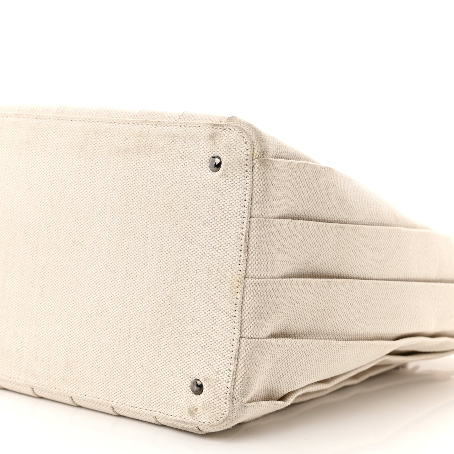 Canvas Atelier 05 Plisse Edition Medium Tote Bag Naturale