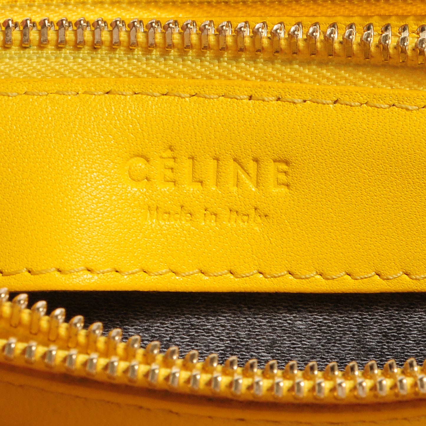 Lambskin Trio Crossbody Bag Sun Yellow