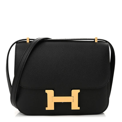 Hermes Epsom Constance 18 Black 1 of 12