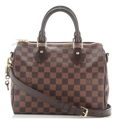 Louis Vuitton Damier Ebene Speedy Bandouliere 25 1 of 7