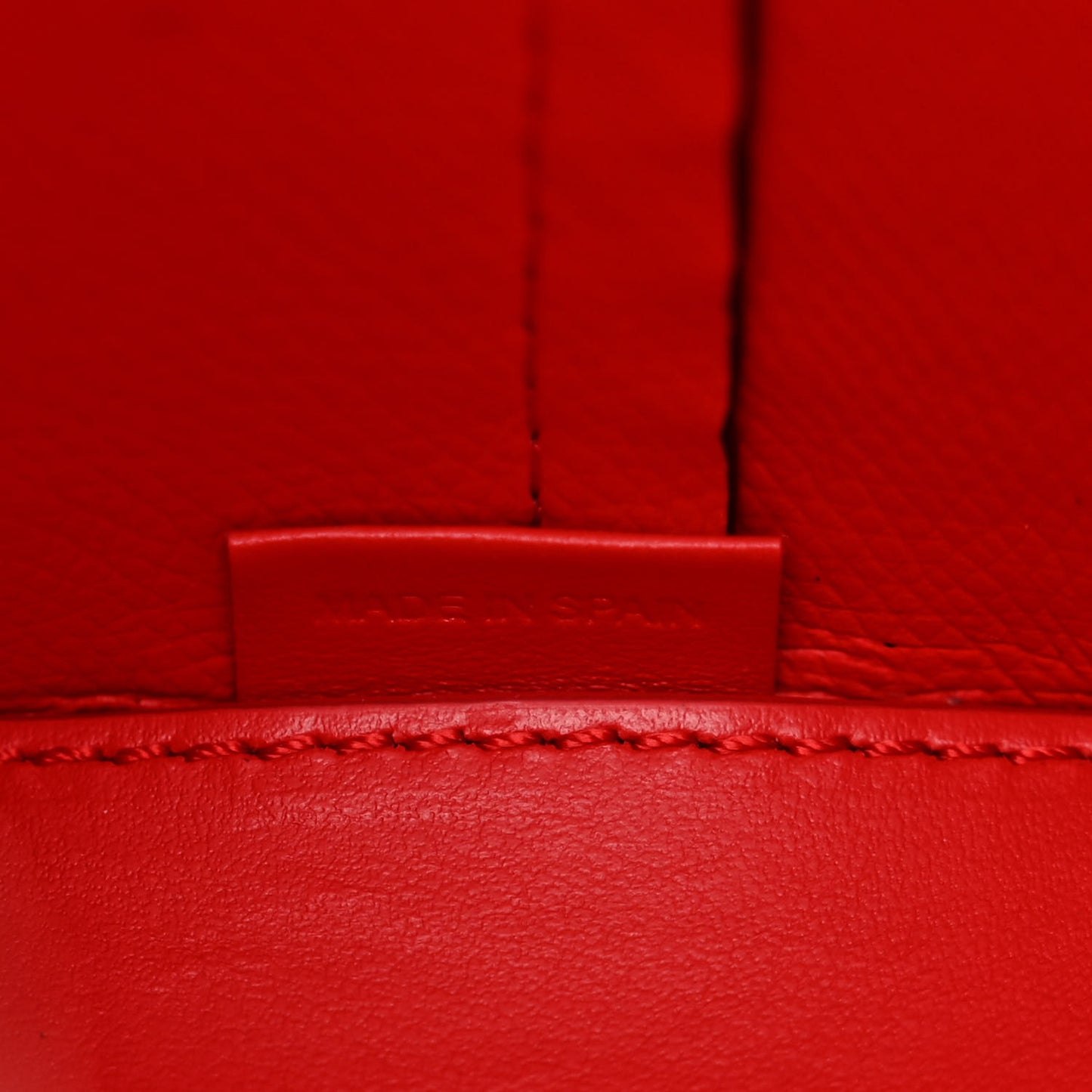 Patent Embossed Spiked Mini Cabarock Shopper Tote Black