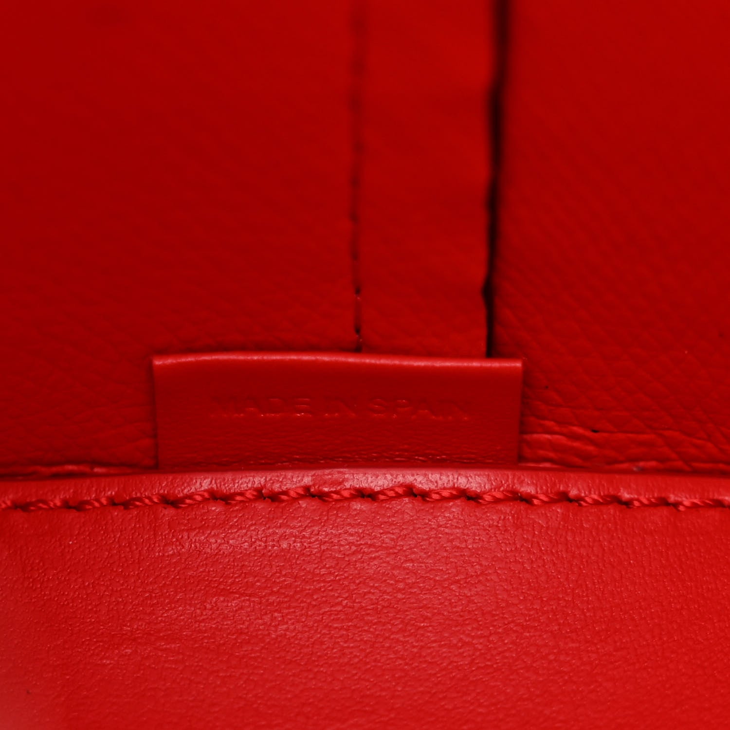 Christian Louboutin Patent Embossed Spiked Mini Cabarock Shopper Tote Black 6 of 9