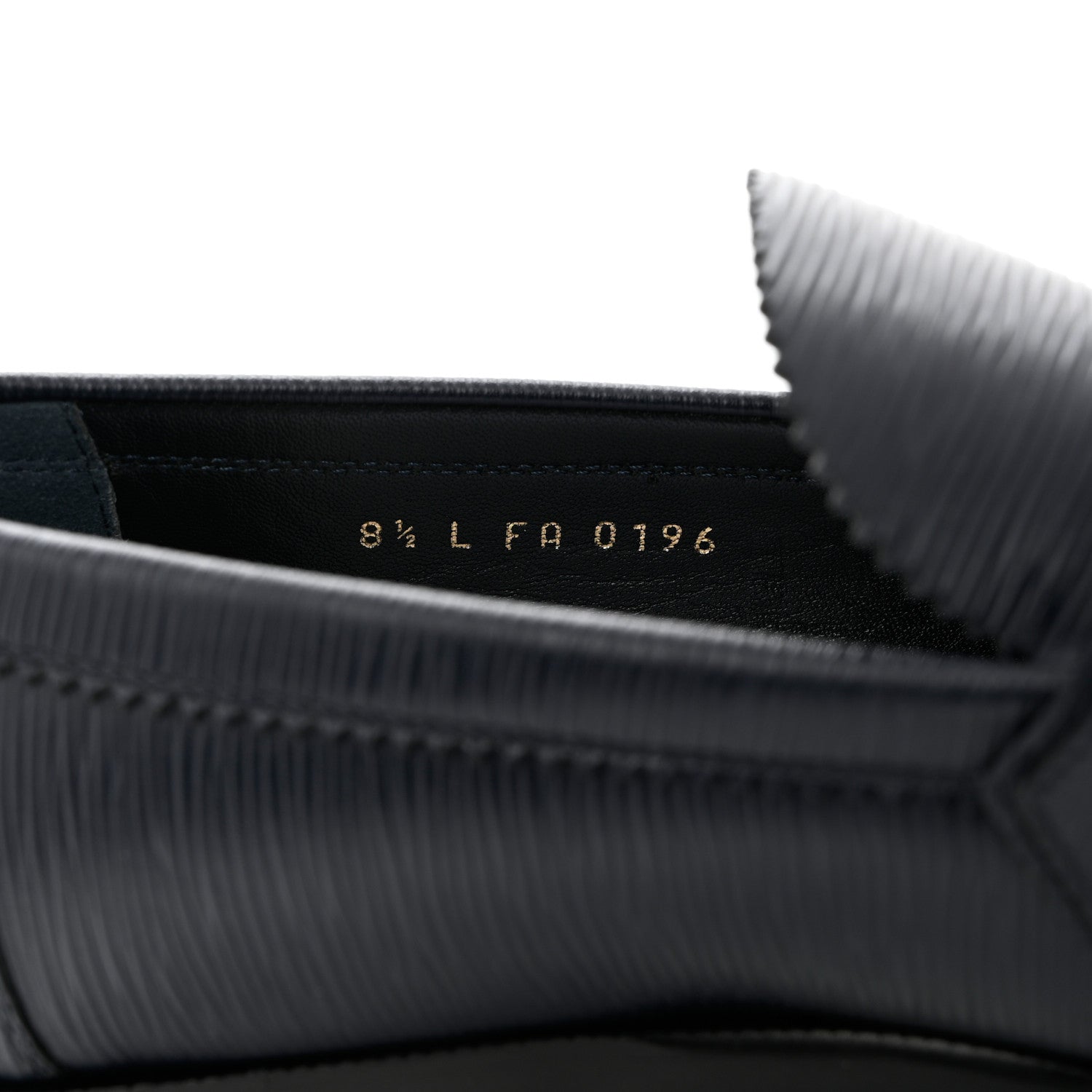 Louis Vuitton Epi Mens Major Loafers 8.5 Marine 6 of 9