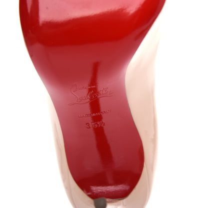 Christian Louboutin Patent Doracora 100 Pumps 35.5 Ballerina Shocking Pink 9 of 10
