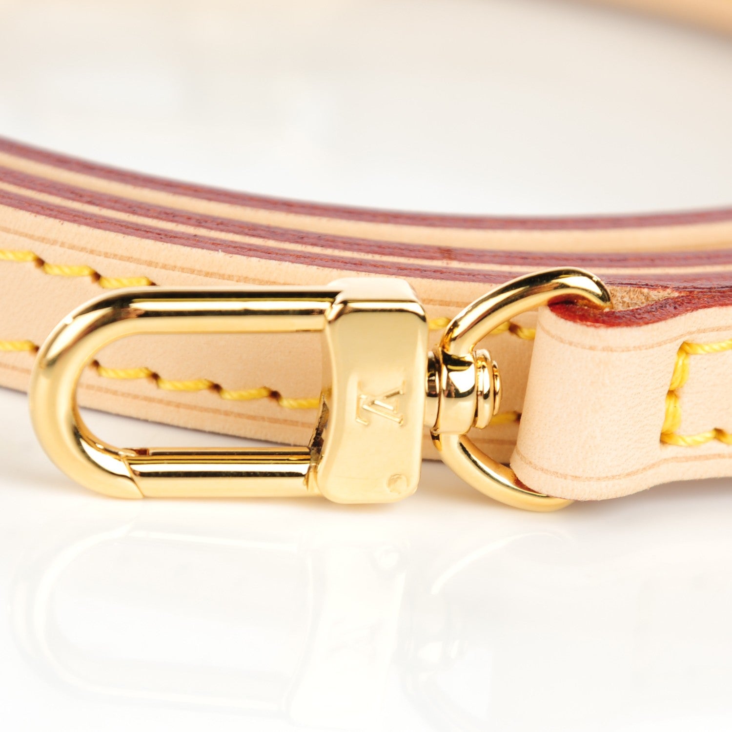 Louis Vuitton Vachetta Long Shoulder Strap VVN 4 of 9