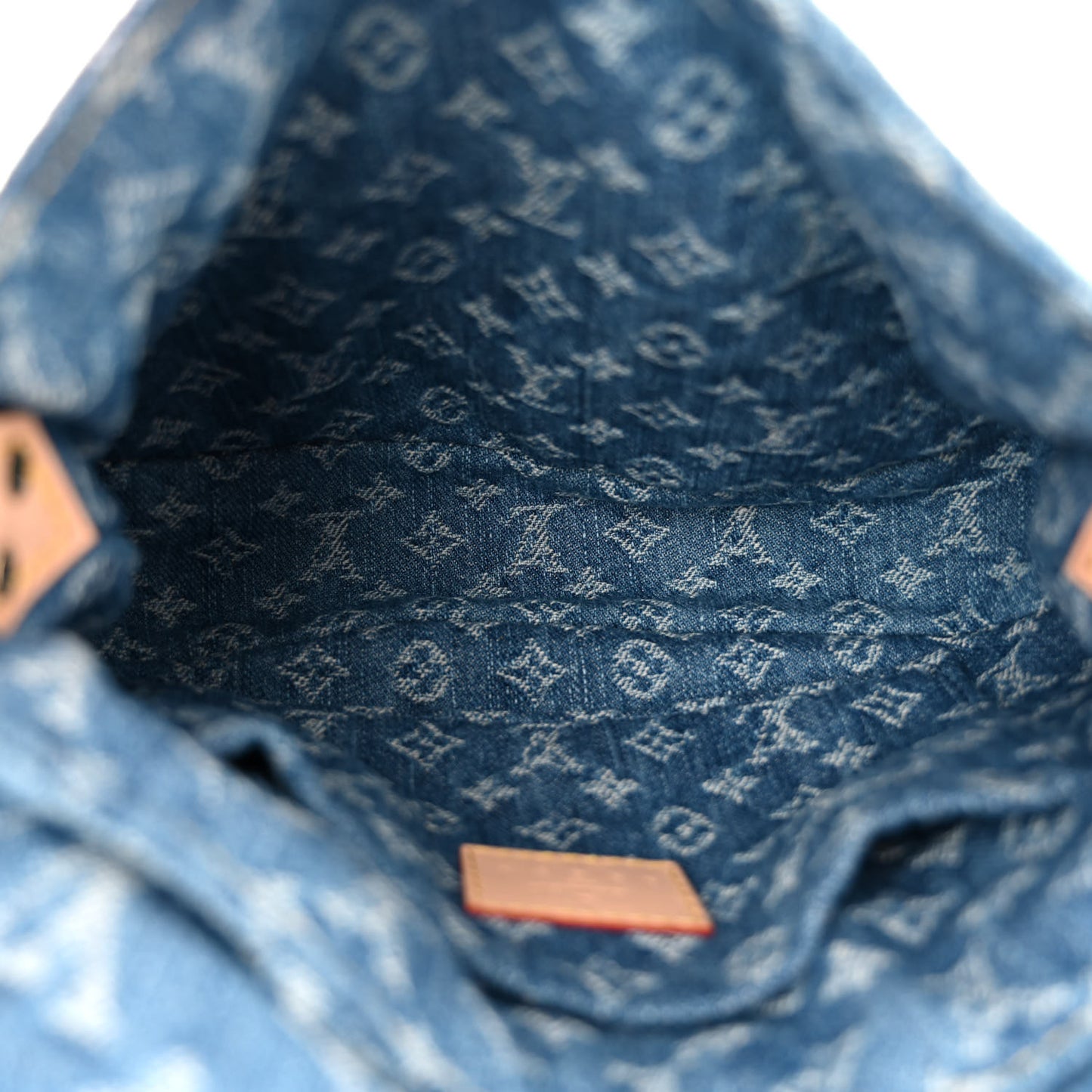 LOUIS VUITTON Monogram Denim Sunset Blue