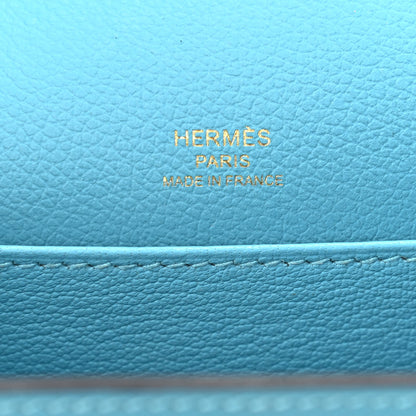 Hermes Evercolor Mini Sac Roulis Bleu Du Nord 5 of 11